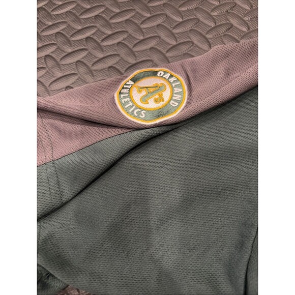 Rare VTG Majestic Oakland Athletics Jersey Shirt Mens XL MLB Stitched Grey A’s - Picture 4 of 9
